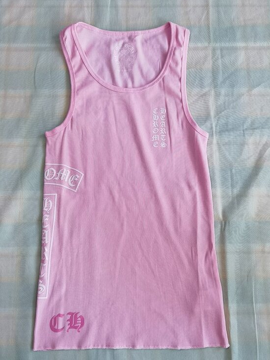 Other - Chrome Hearts Pink Lettering Vest